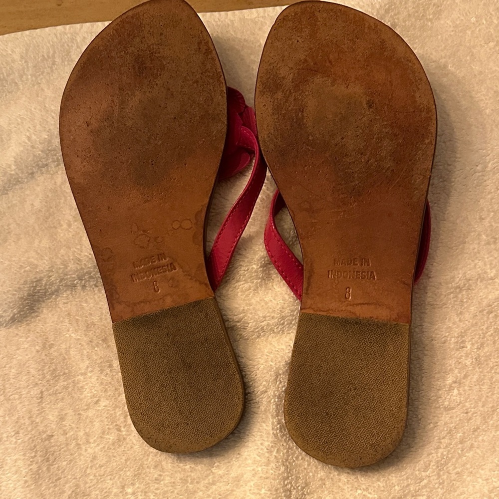 Pink Flower Sandals - Picture 9 of 10